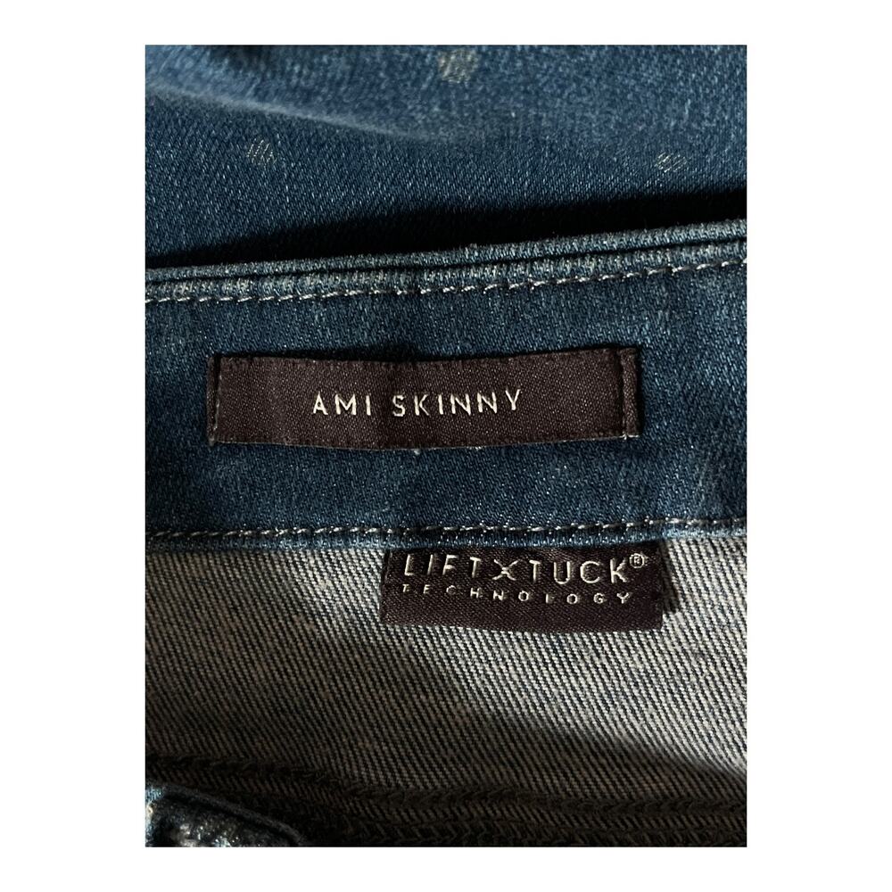 NYDJ Jeans AMI skinny ankle polka dot size 26W - Picture 5 of 7